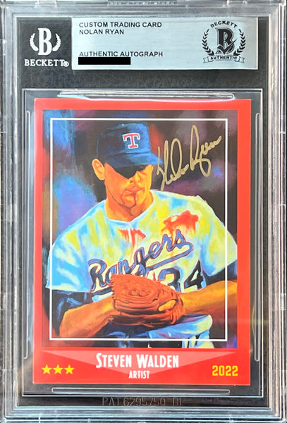 Nolan Ryan: 2022 Signed Art Card