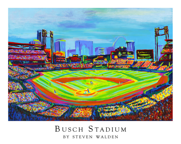 MLB St. Louis Cardinals StadiumViews 3-D Wall Art - Busch Stadium