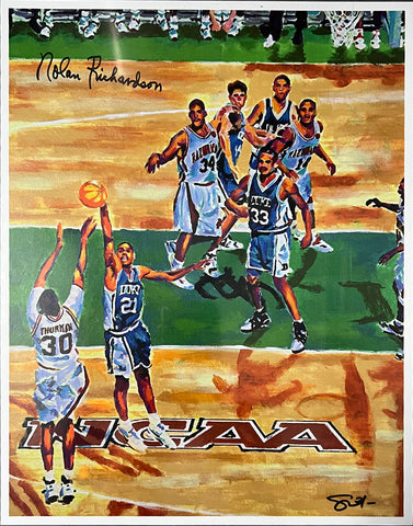 “The Shot” – 11”x14” Autographed Print by Nolan Richardson