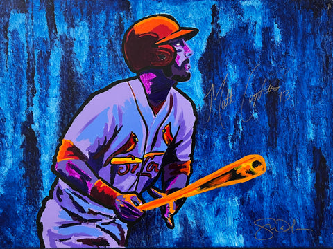 Matt Carpenter Signed Original Art
