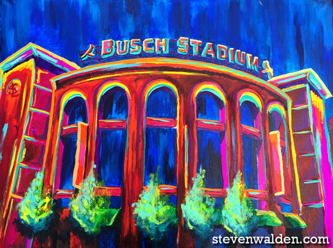 Busch Stadium Facade (3D)