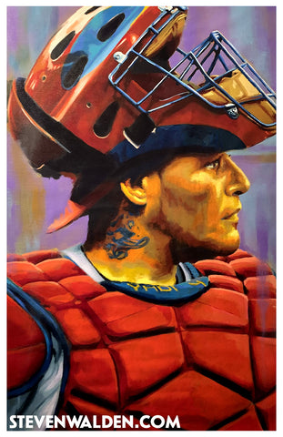 Yadier Molina - Mask Flip